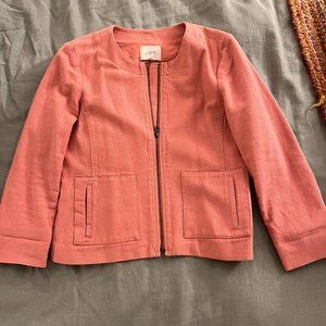 Pink Loft Jacket size 8